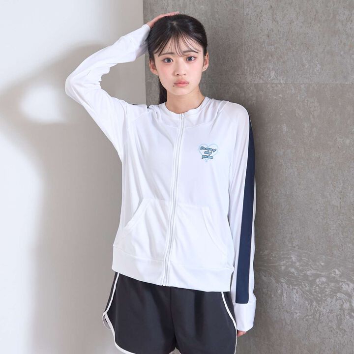 [SWIM] UV Rash Guard,Light khaki, medium image number 1