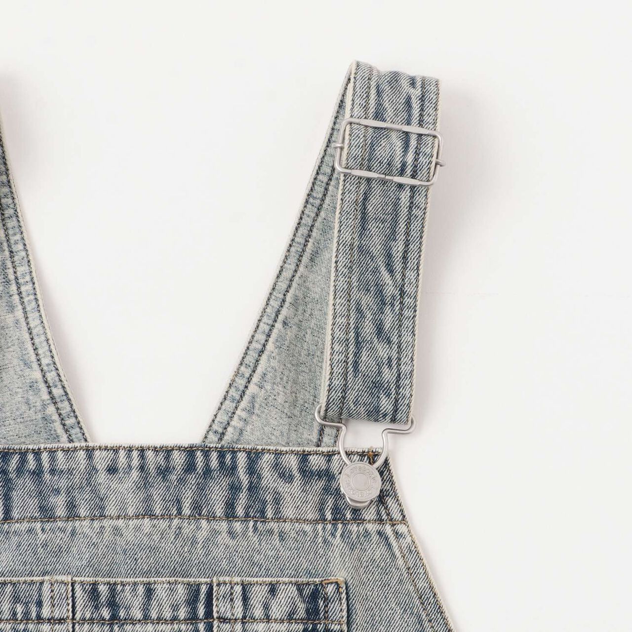 Basic Denim Overalls,Sax blue, large image number 12