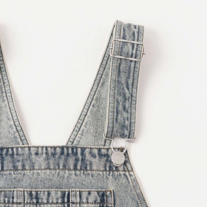 Basic Denim Overalls,Sax blue, medium image number 12