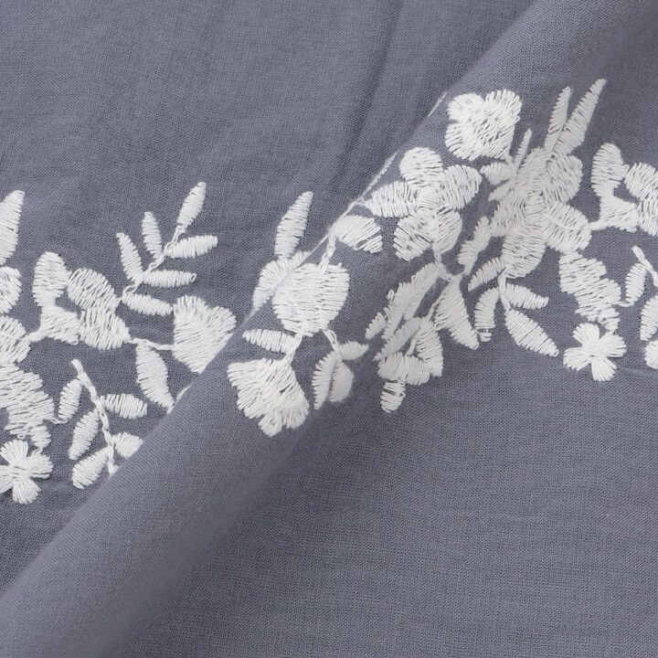 [親子連結款] 印度棉刺繡連身裙,墨藍色, medium image number 8