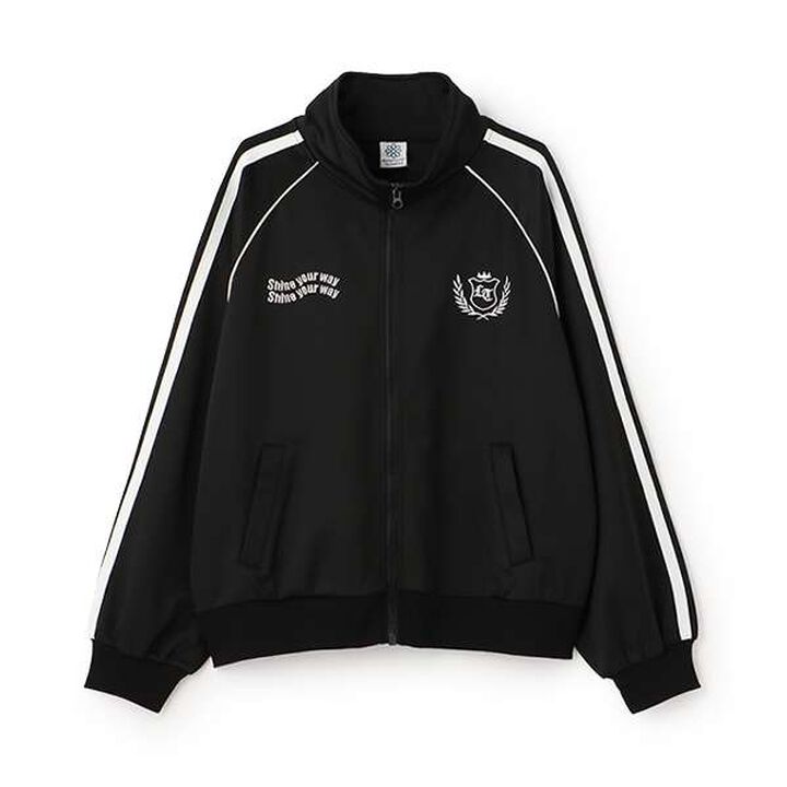 [Akane Cool] Sensation Track Jacket,Sax blue, medium image number 3