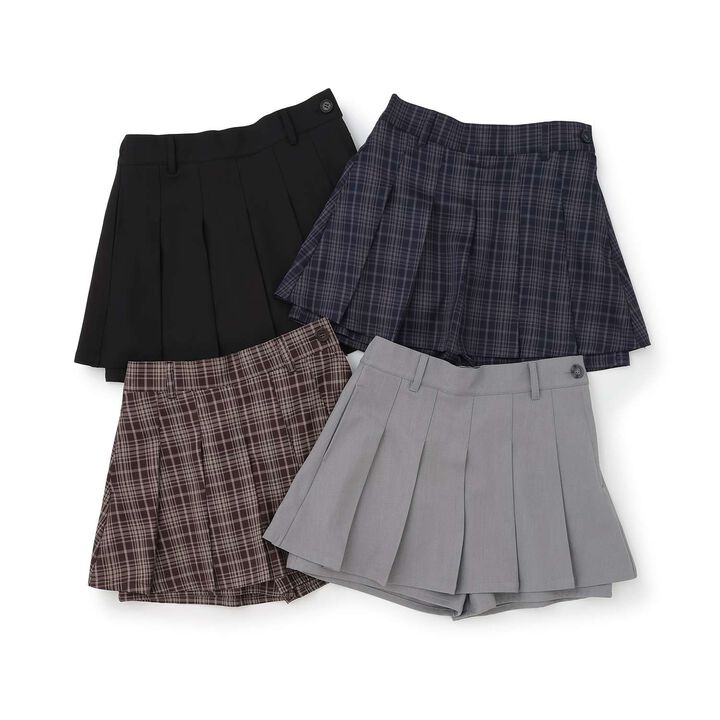 [LTXC] Stylish Flattering Micro Mini Skirt-Shorts,Brown, medium image number 13