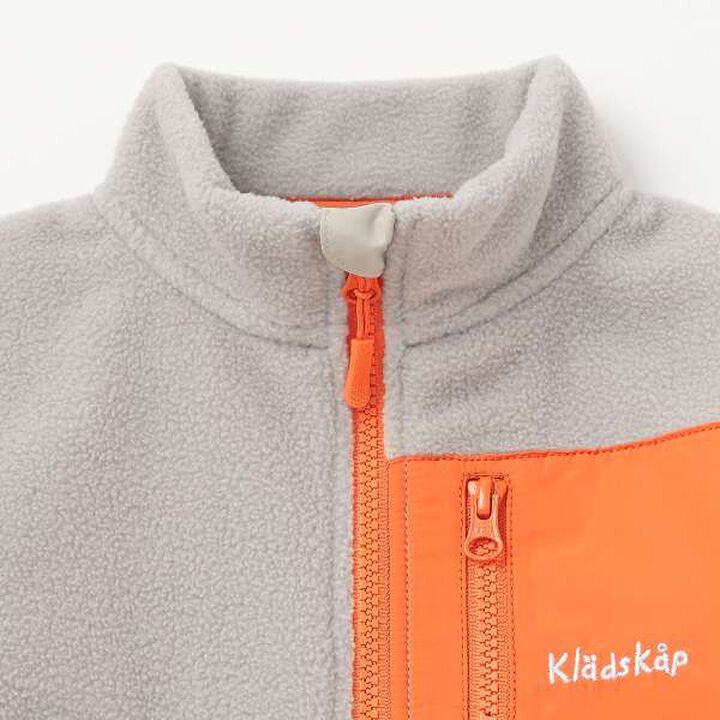 Boys' Fleece Zip-Up,Gray, medium image number 2