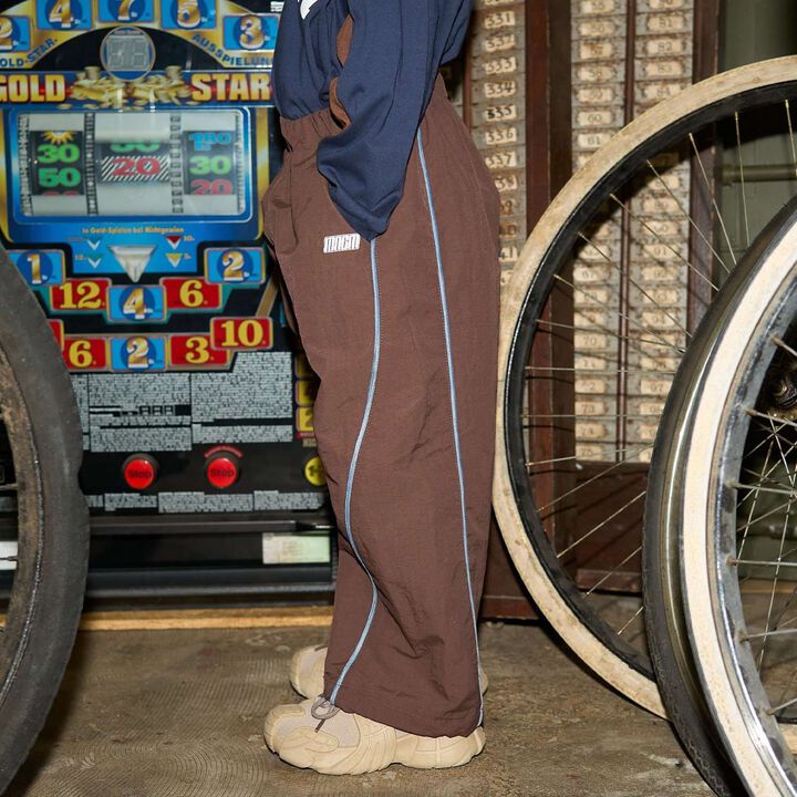 [MNCM] Side Line Wide Pants (Coordinatable Setup),Navy, medium image number 21