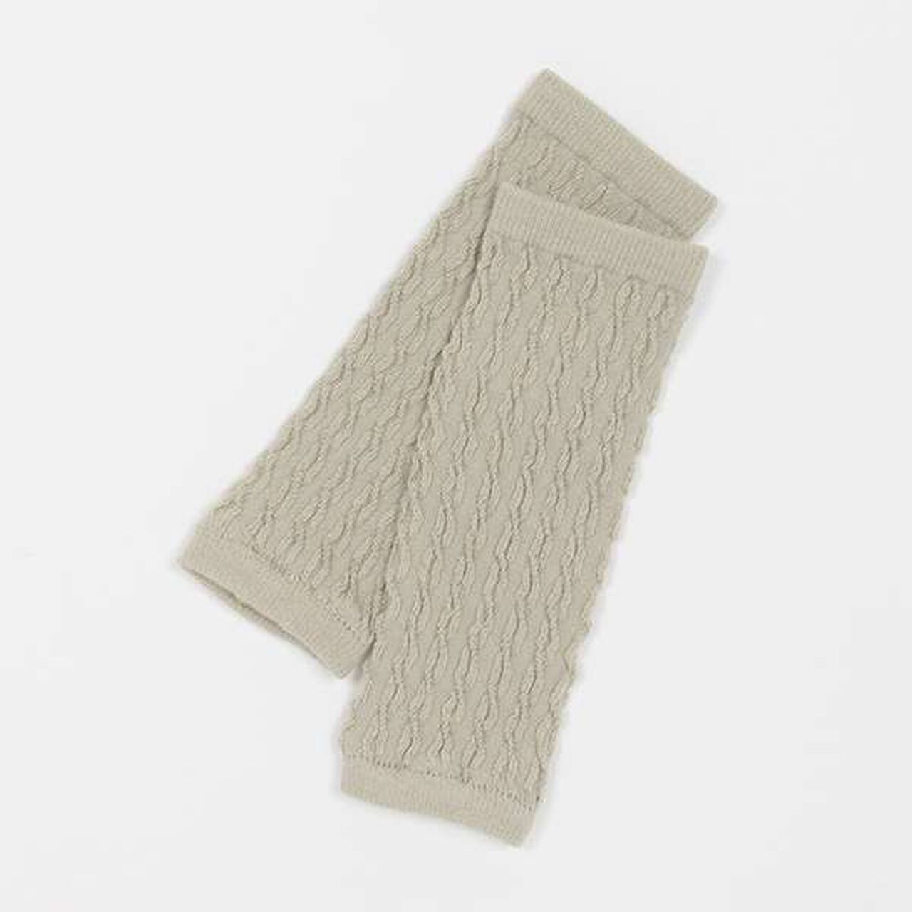 Jacquard Leg Warmers,Light beige, large image number 10