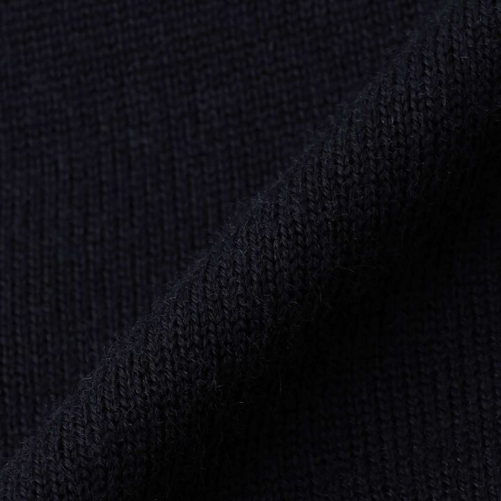 [Graduation Attire] V-Neck Merino Wool Cardigan,Navy, medium image number 6
