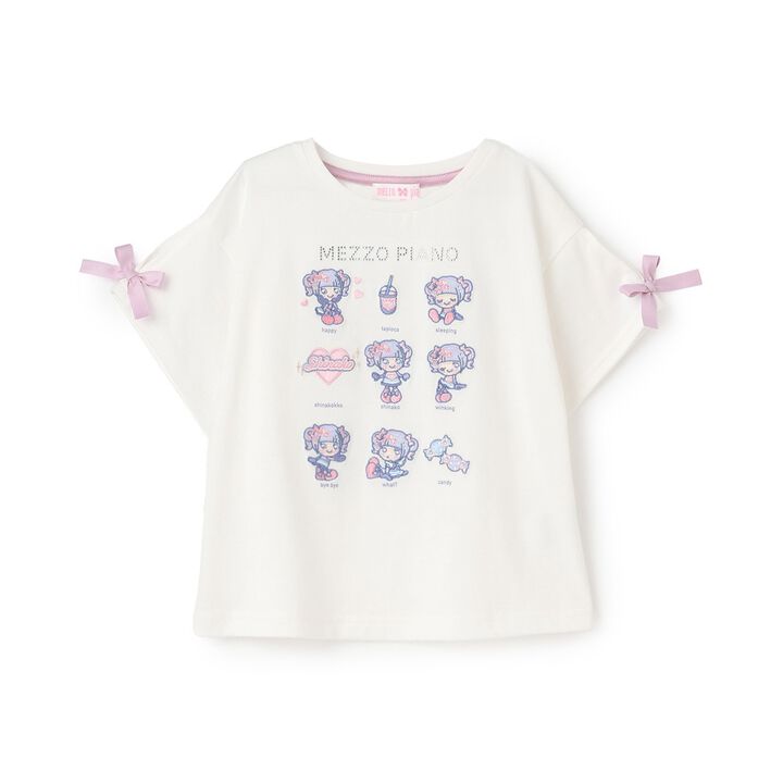 Shinako-chan Roleplay Short Sleeve T-Shirt,Off white, medium image number 13