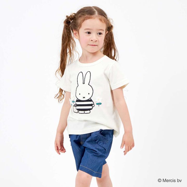 Miffy Collaboration Short-Sleeve T-Shirt (100-130),Off white, medium image number 11