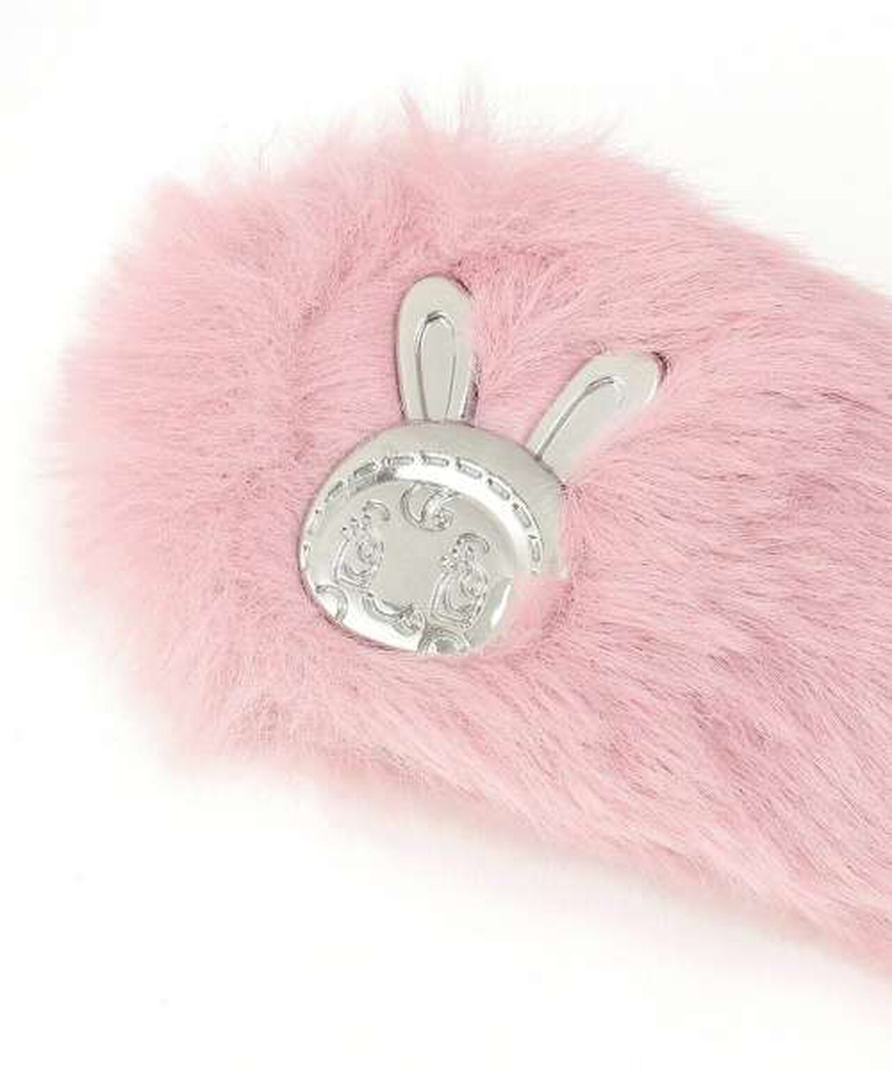 Berie-chan Fluffy Hair Clips,Ivory, large image number 2