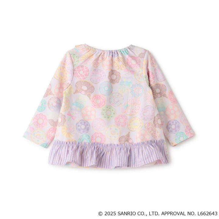 My Melody / Kuromi Donut Sweatshirt,Pink, medium image number 1