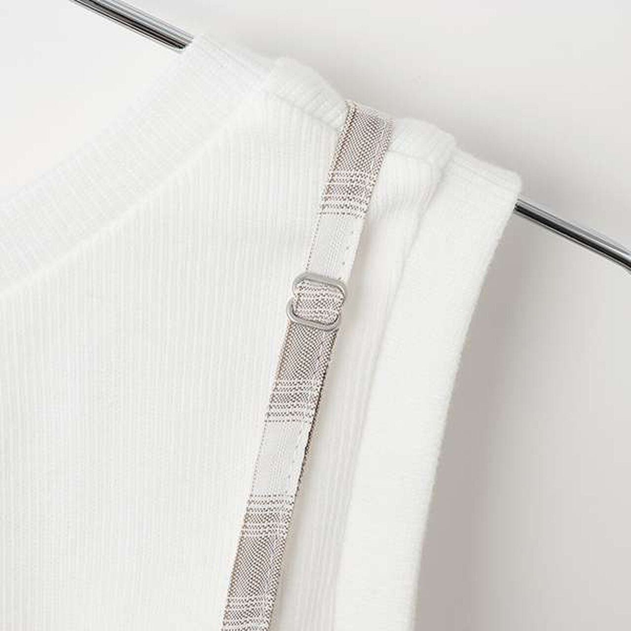 2 WAY Checkered Shirt Set,Black, large image number 9