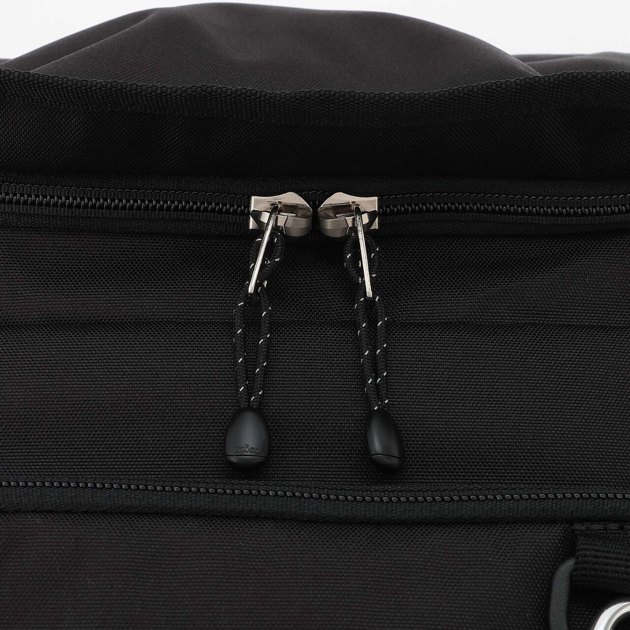 [Lightweight] [Water Repellent] 32L Bucket-Shaped School Backpack,Black, large image number 2