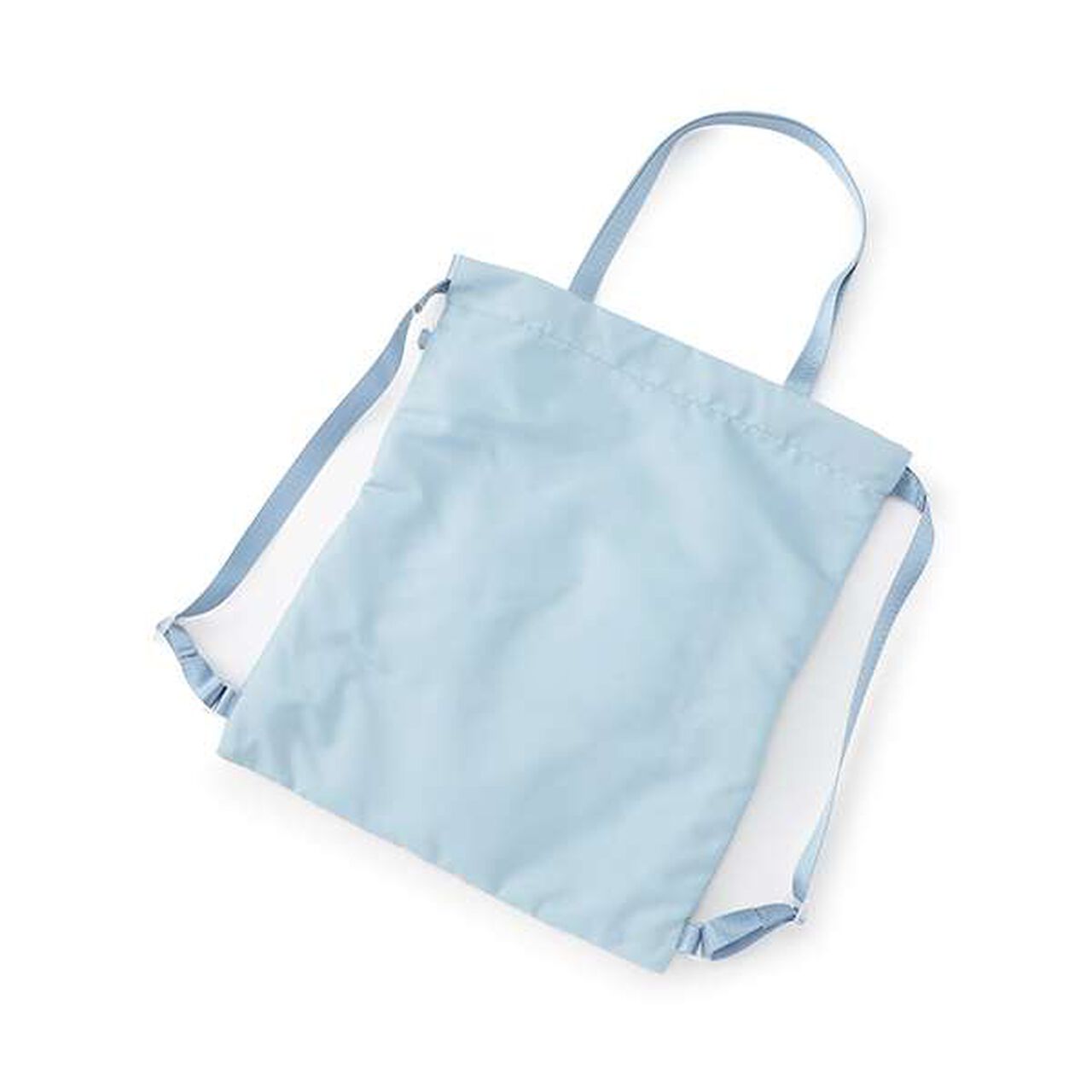 A4-Compatible Water-Repellent Ribbon Pocket Knapsack,Black, large image number 1