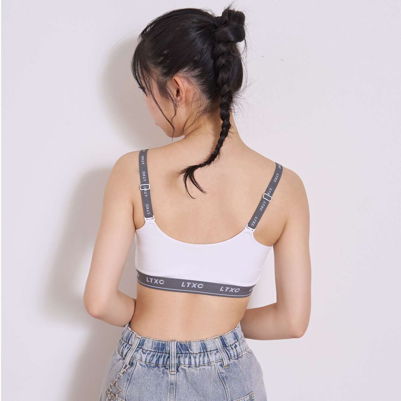 [LTXC] Logo String 2 Way Half Top,Off white, large image number 2