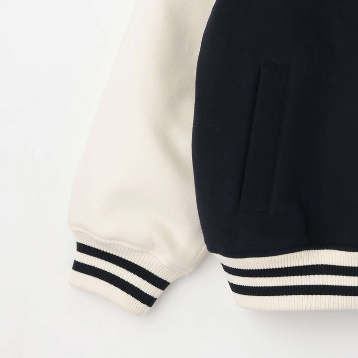 Reversible Quilted Varsity Jacket,Top gray, medium image number 9