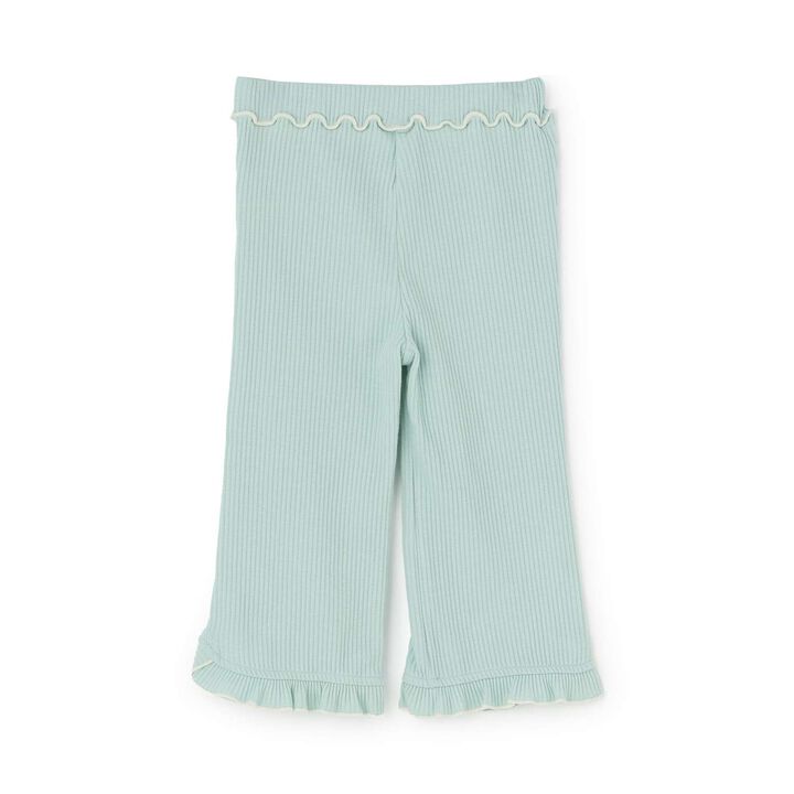 Merrowed Frill Flared Pants,Charcoal gray, medium image number 19
