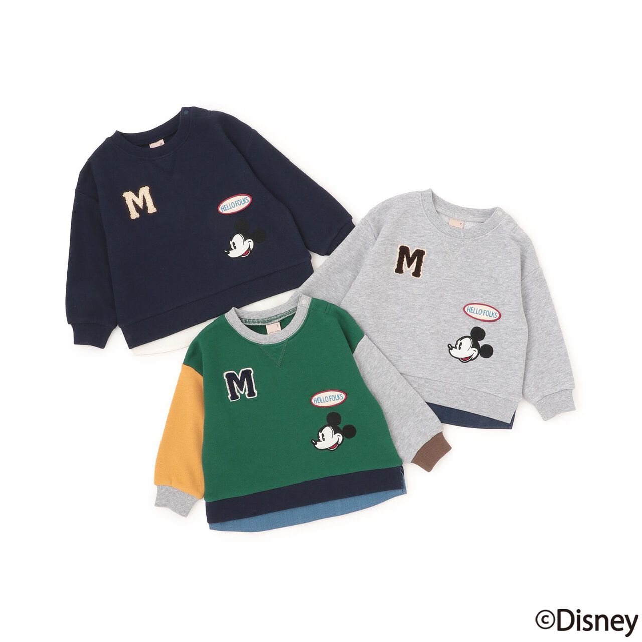 [Disney] Link Patch Sweatshirt,Navy, large image number 14