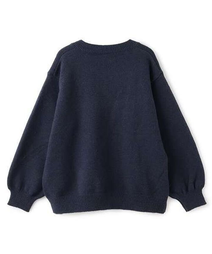 New York V-Neck Knitwear,Gray, medium image number 11