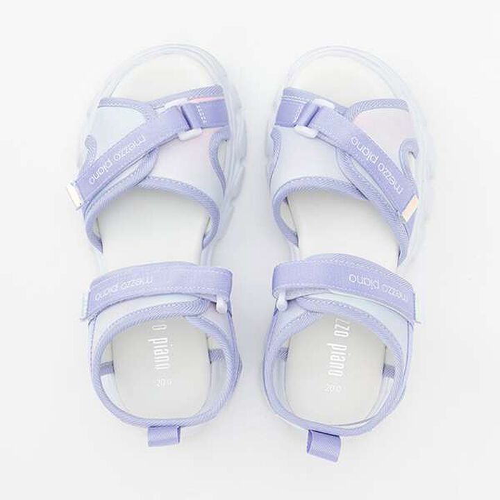 Platform Sports Sandals,White, medium image number 9