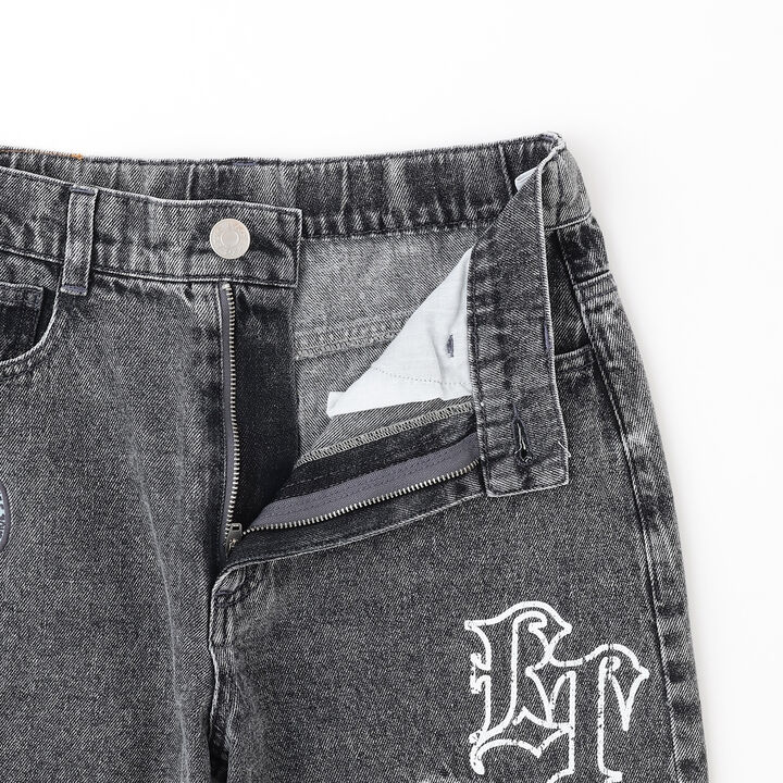 [LTXC] Patch Design Denim Pants,Gray, medium image number 11