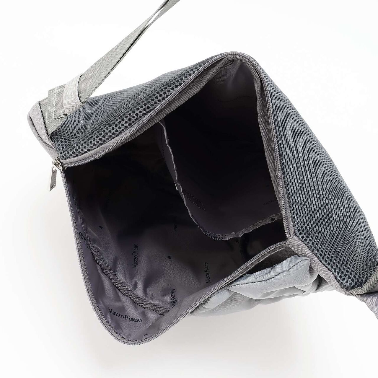 [Water-Repellent] Ribbon One-Shoulder Sling Bag,Black, large image number 8