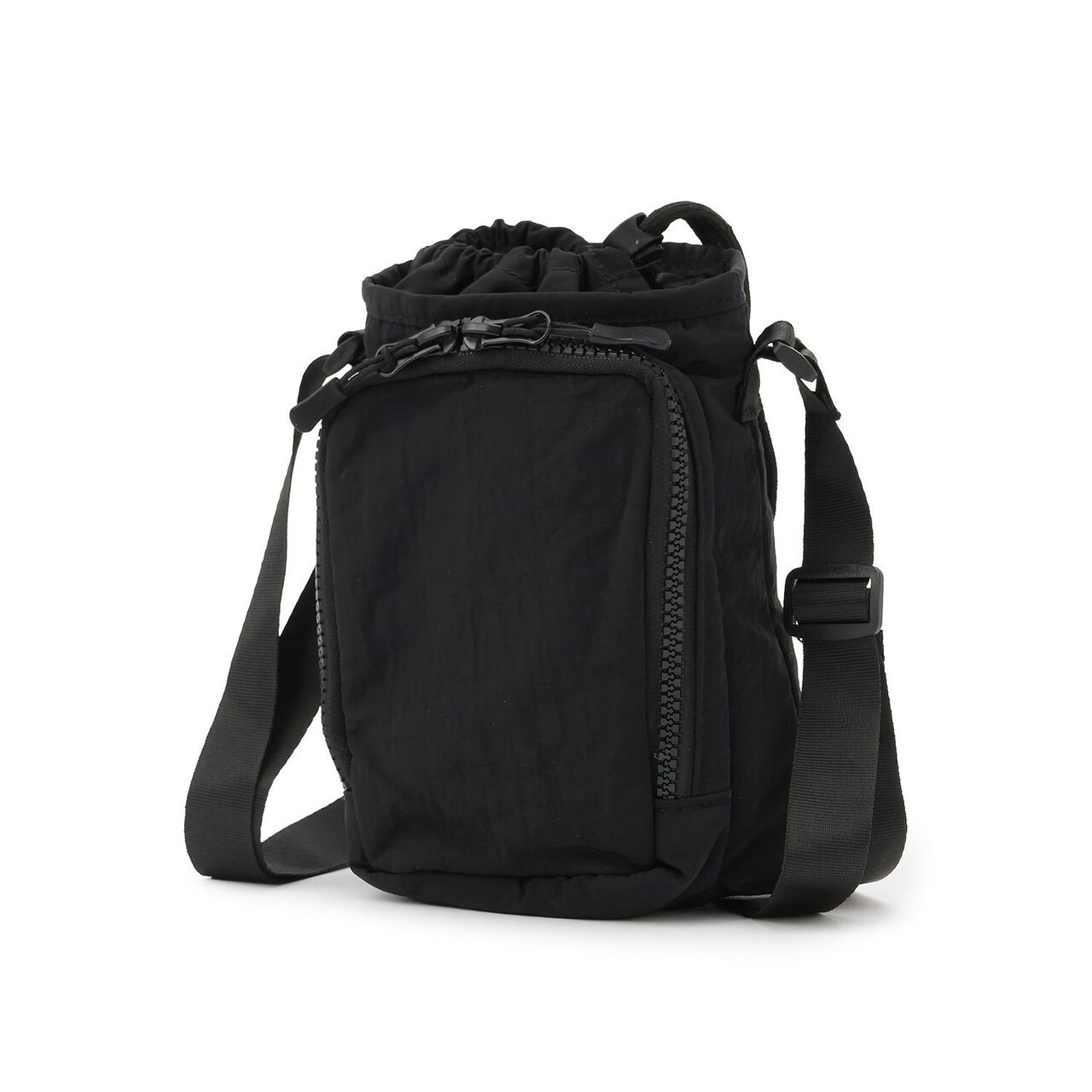 [School-Ready] Bottle Cover with Pockets,Black, large image number 2