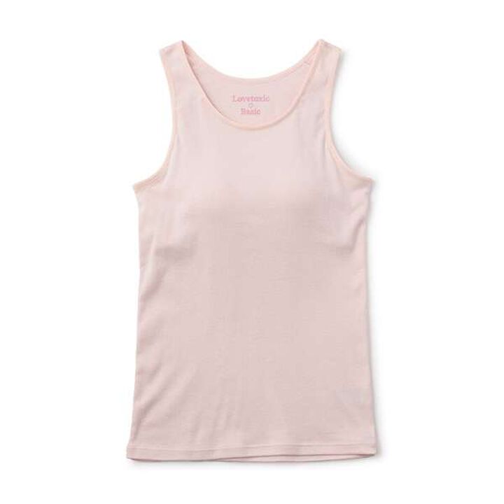 Basic C100% Tank Top with Padding,Mocha tea, medium image number 11