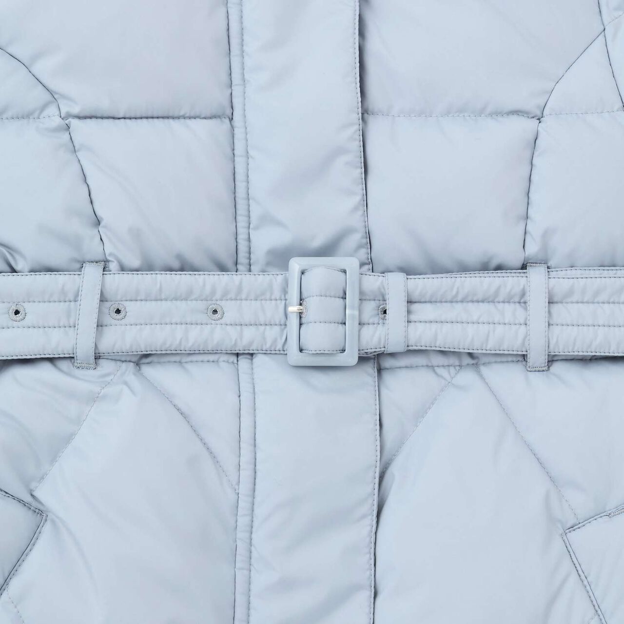 Water-Repellent Ribbon Belt Long Down with Beautiful Silhouette,Pink, large image number 4