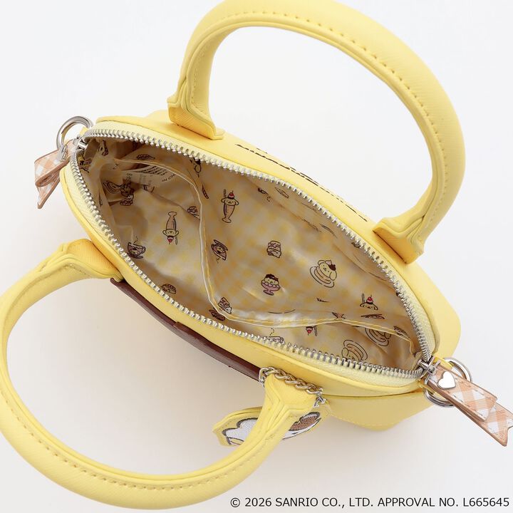 [Pompompurin] Boston Shoulder Bag,Yellow, medium image number 8