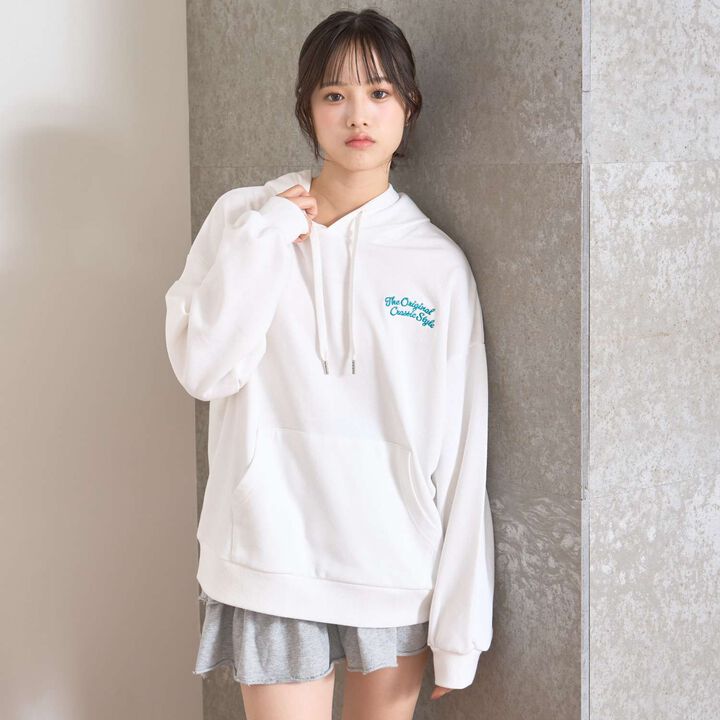 Back Sagara Loose Parka,Smoke white, medium image number 16