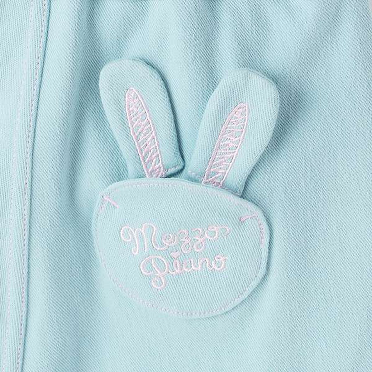 Rabbit Pocket Frill Half Pants,Light blue, large image number 5