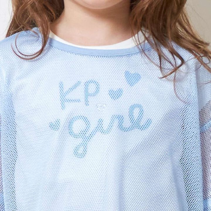 KP Mesh & Logo T-Shirt Set,Sax blue, medium image number 13
