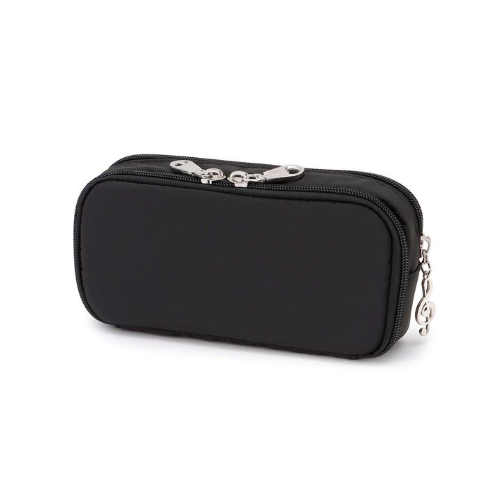 Piano Pen Pouch,Black, medium image number 1