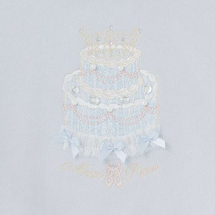 Tiara Cake Hoodie,Sax blue, medium image number 4