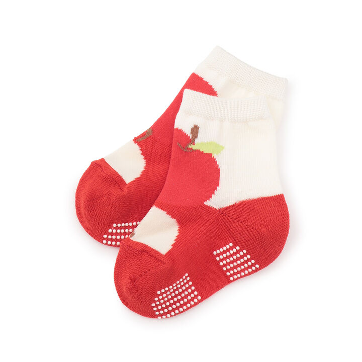Apple Crew Socks,Pearl white, medium image number 5