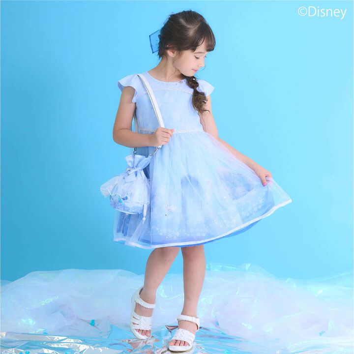 Frozen Elsa One-Piece Dress [Cool Touch],Sax blue, medium image number 5