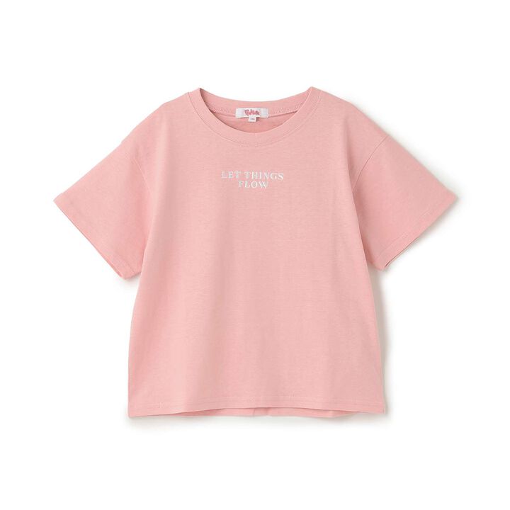 [Daily Price] 100% Cotton Patch-Style Short Sleeve T-Shirt,Ivory, medium image number 25