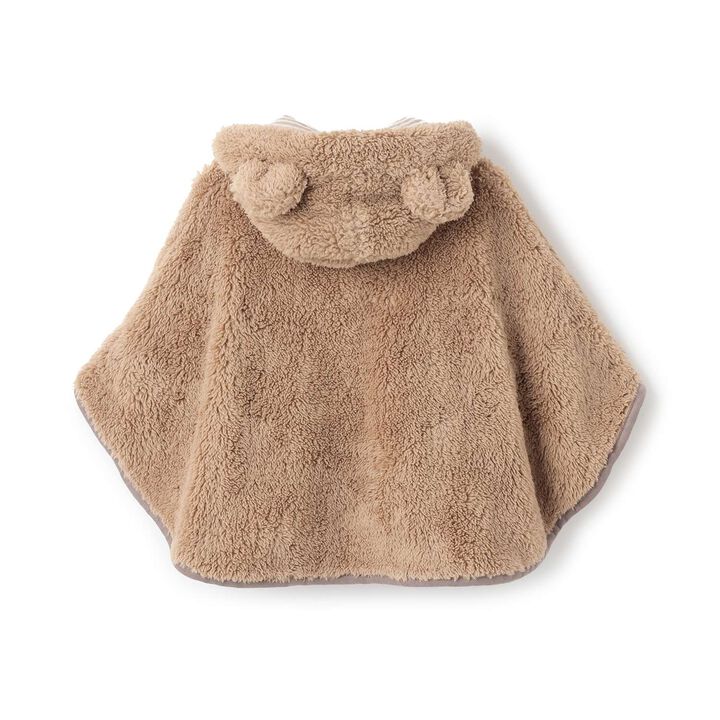 [Antibacterial Deodorant] 2 WAY Animal Boa Cape,Mocha tea, medium image number 4