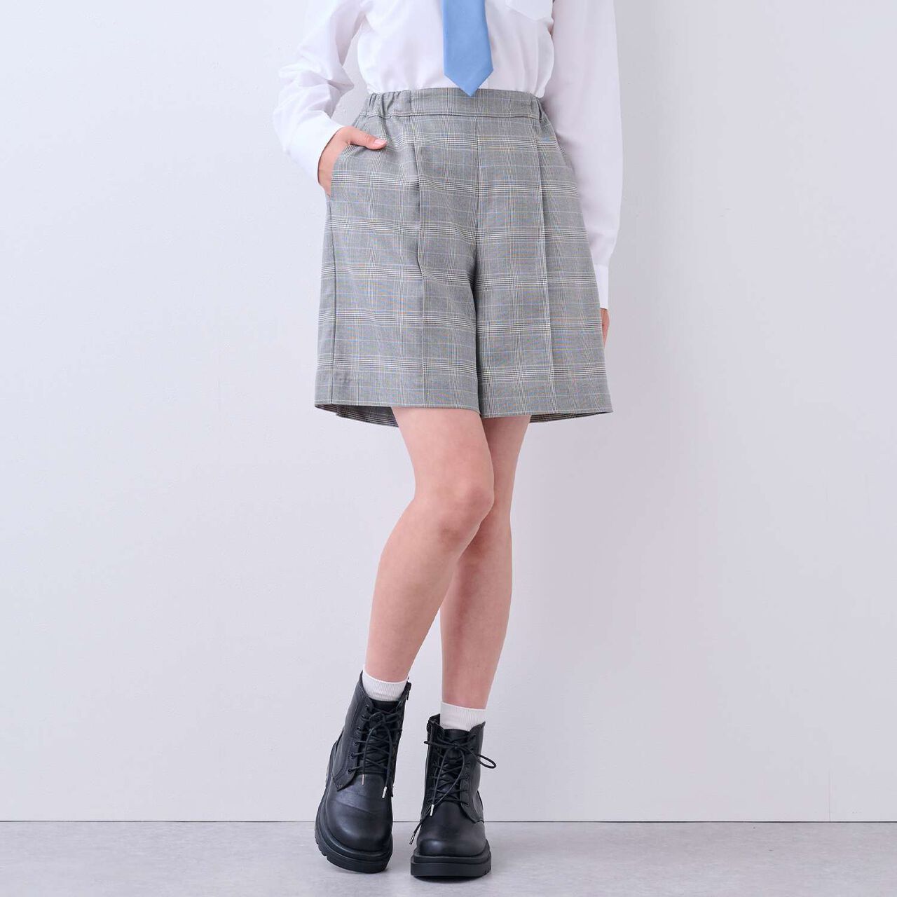 [Graduation Attire] [5-Piece Set] Gilet Jacket Coordination Set,Black, large image number 30