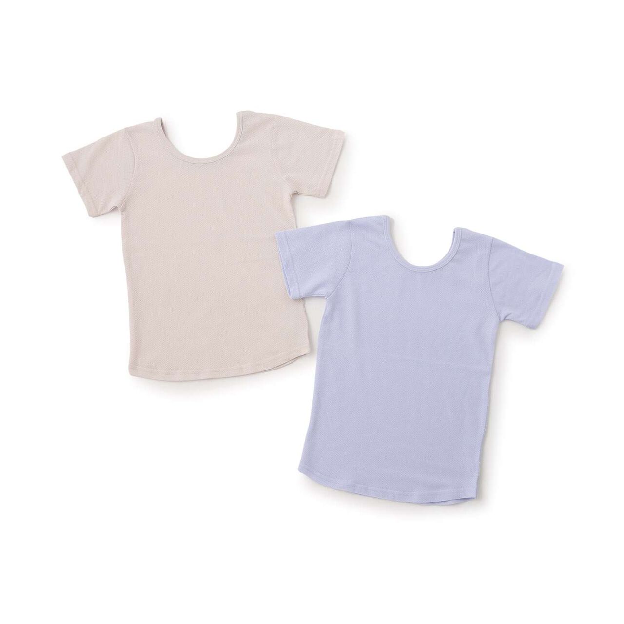 [Smooth Mesh] Quick-Dry Short-Sleeve Undershirt [Either Way Is Fine] Kids' Clothing for Boys & Girls,Silver gray, large image number 6
