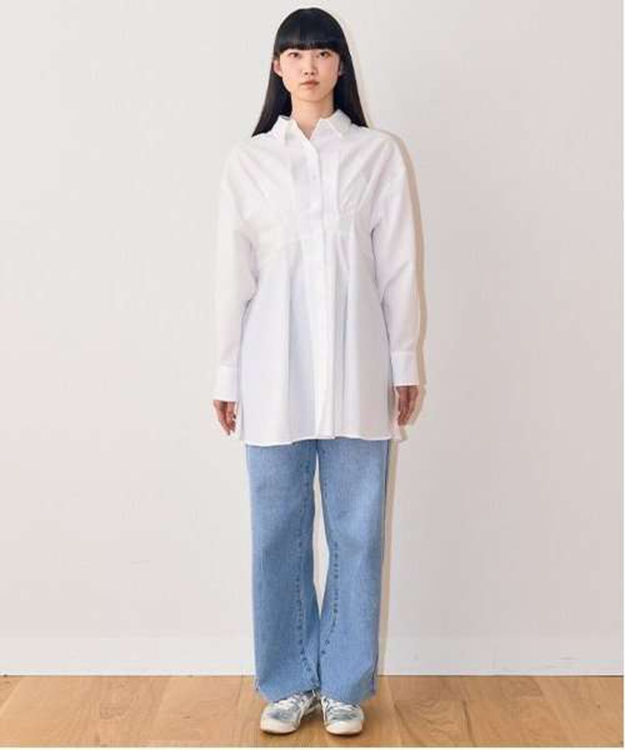 Shirt One-Piece Dress,Off white, large image number 12