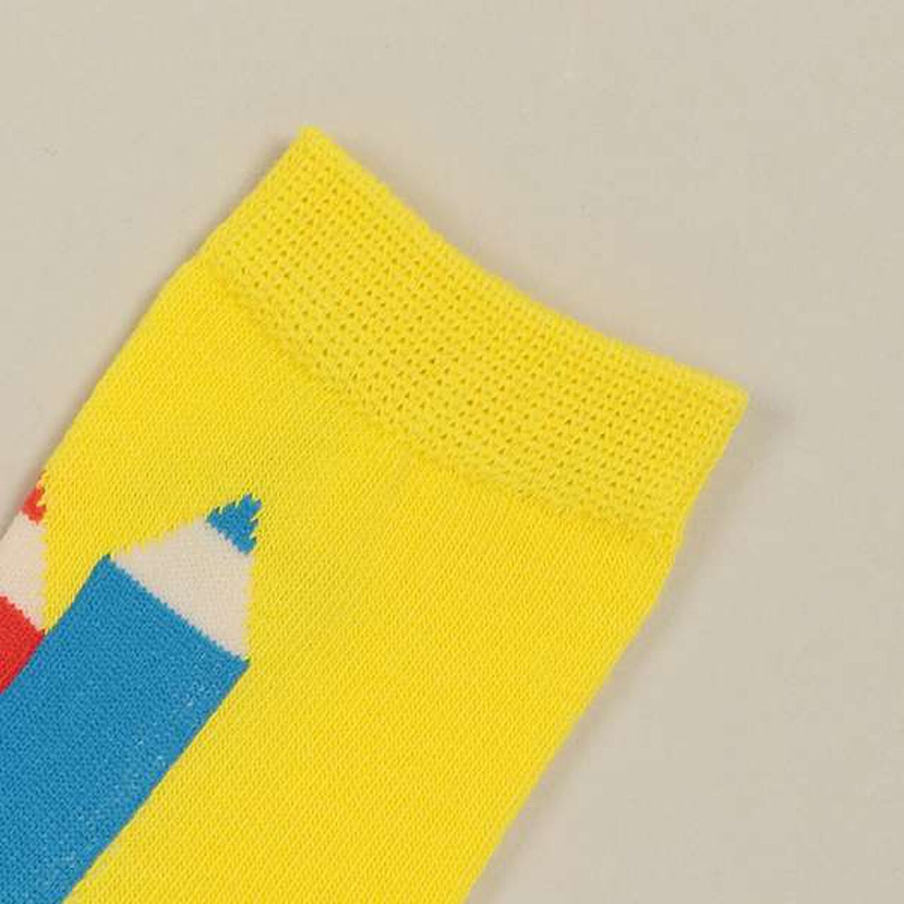 Pencil Crew Socks [Made in Japan],Off white, large image number 1