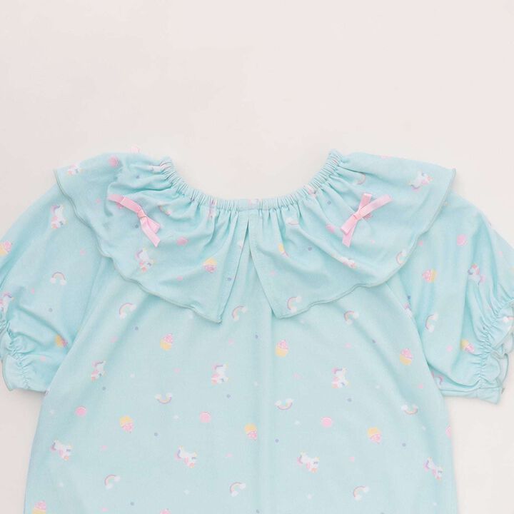 [正反皆可穿] [接觸涼感] 清涼舒適睡衣 [兒童服裝] [童裝] [女孩],暗紅色, medium image number 7