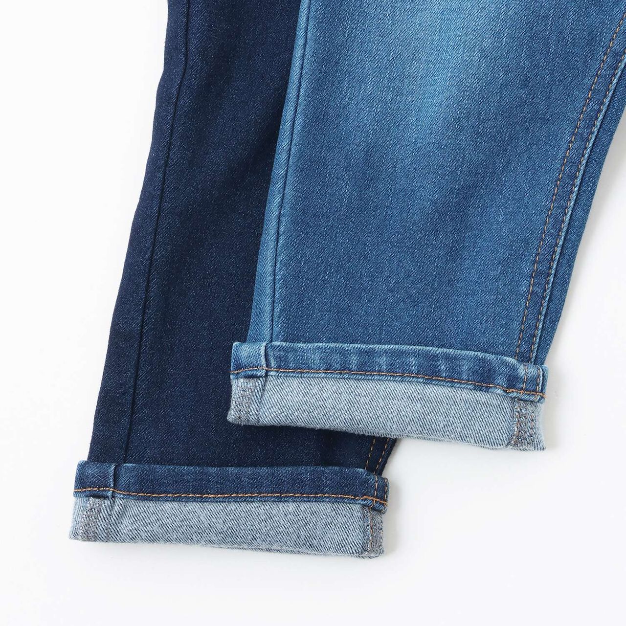 Wool Lined Denim Pants,Blue, large image number 10