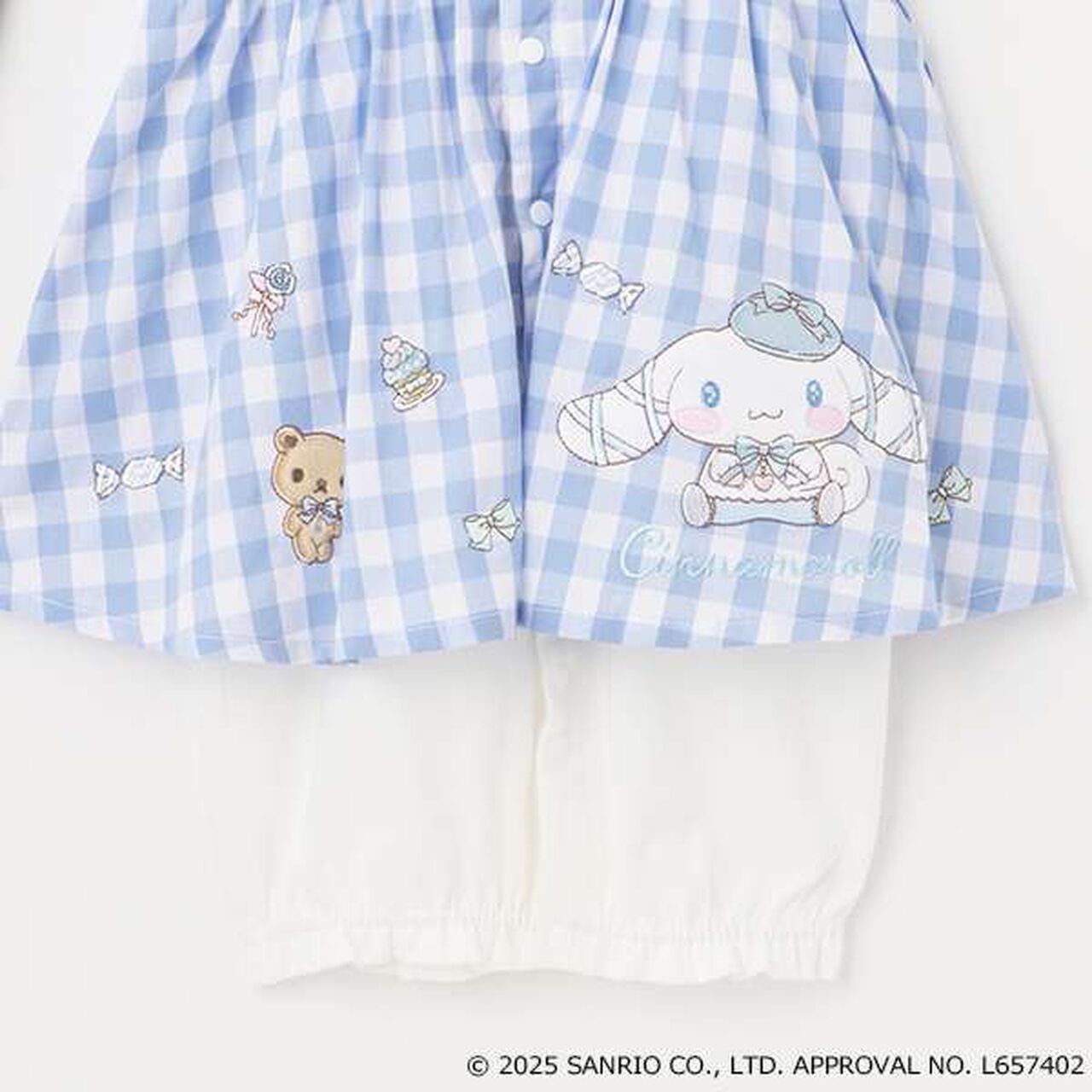 [My Melody & Cinnamoroll] Sailor Short-Sleeve 2 Way All-in-One,Pink, large image number 3