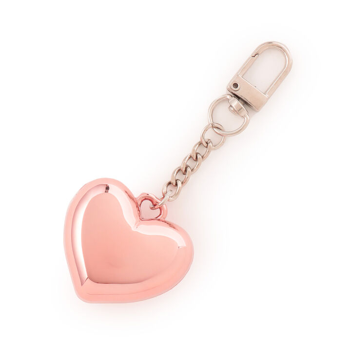 Heart-Shaped Cosmetic Keychain,, medium