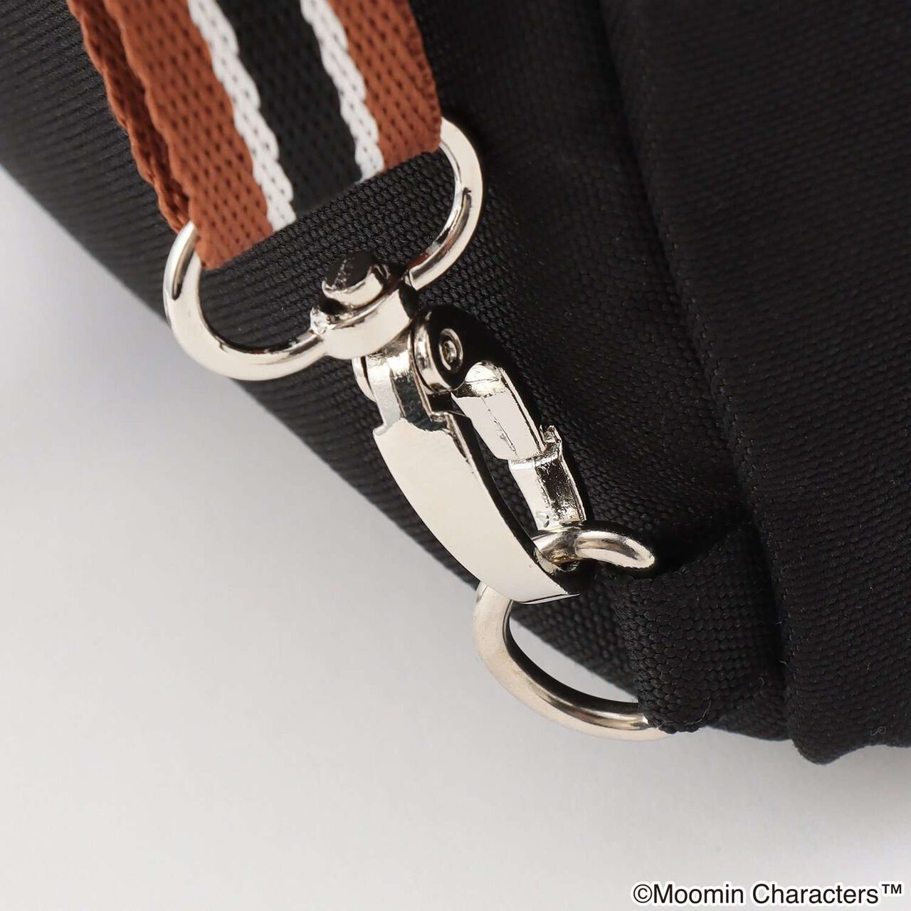 [MOOMIN] Stinky Backpack Small Shoulder Bag,Black, large image number 6