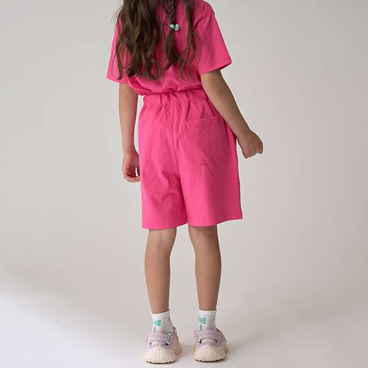 [Stain-Resistant & Water-Repellent] One-Point Embroidery 4/4 Length Pants,Blue, medium image number 19