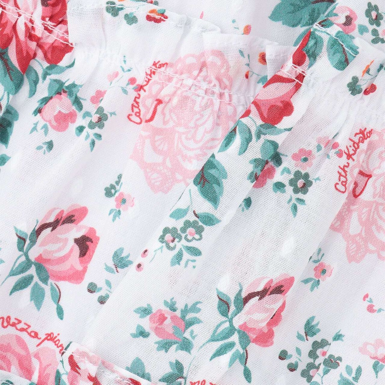 [Cath Kidston] Tiered One-Piece Dress,Pearl white, large image number 6