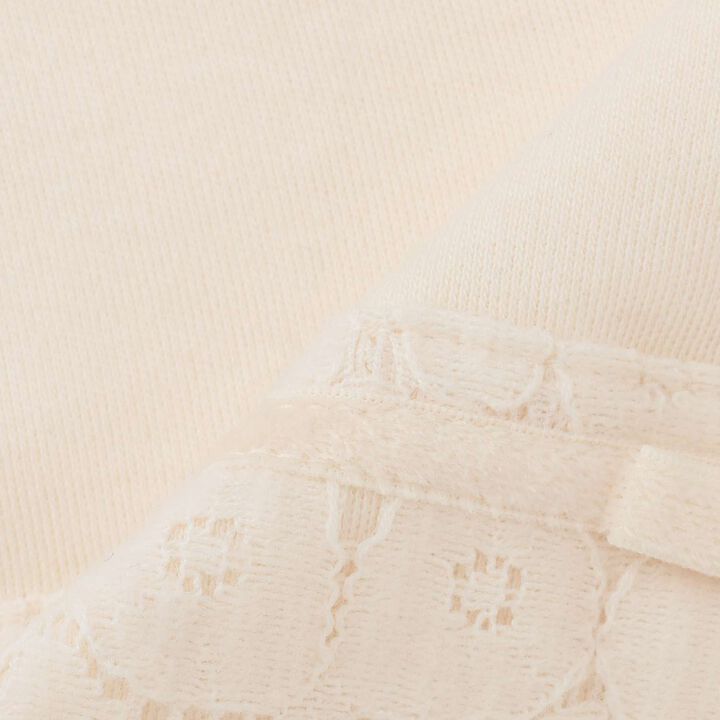 Irish Lace Bib,Pearl white, medium image number 3